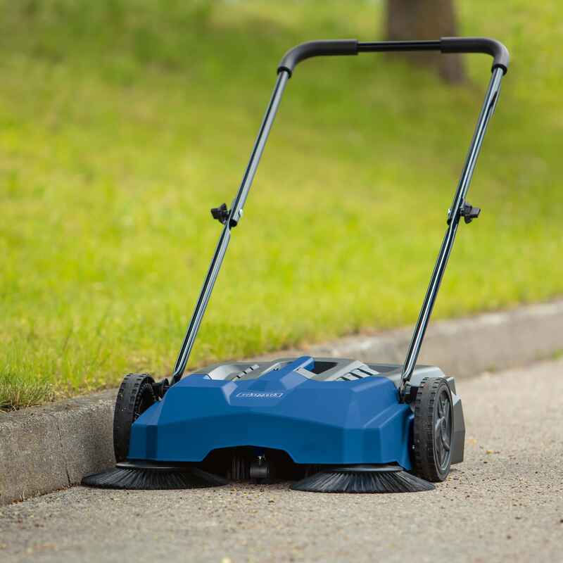 Casa si Gradina - Gradinarit si plante - Utilaje gradina - Aspiratoare, suflante si tocatoare - Masina de maturatTrike-S Scheppach 5909803900, 650 mm - Infinity.ro