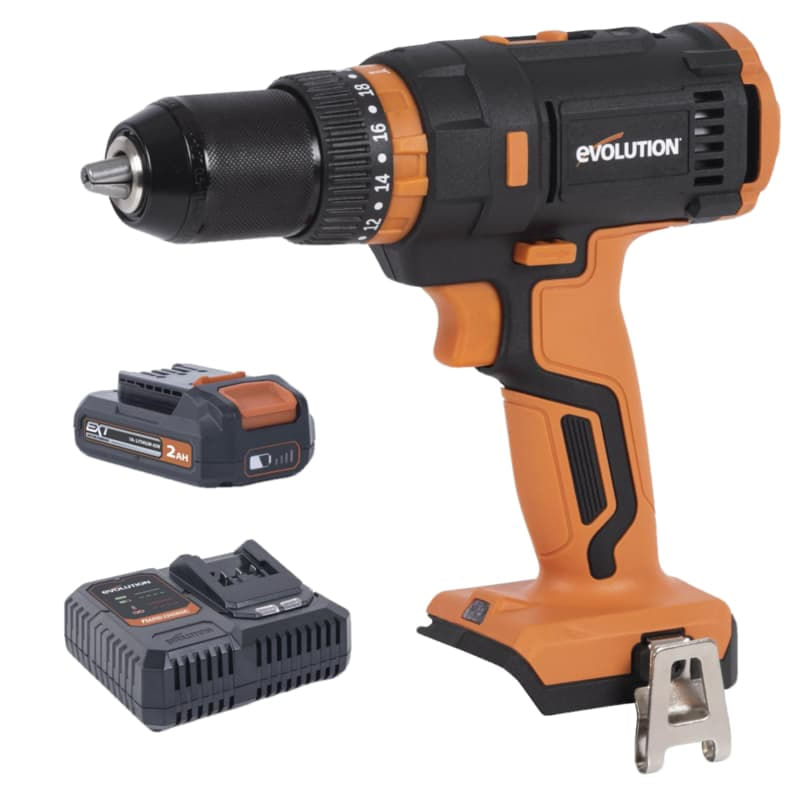 Casa si Gradina - Constructii - Scule electrice si accesorii - Masini de gaurit si insurubat - Masina de gaurit si insurubat cu acumulator R13CMB-Li Evolution 105-0001B, 1750 rpm, 45 Nm - Infinity.ro