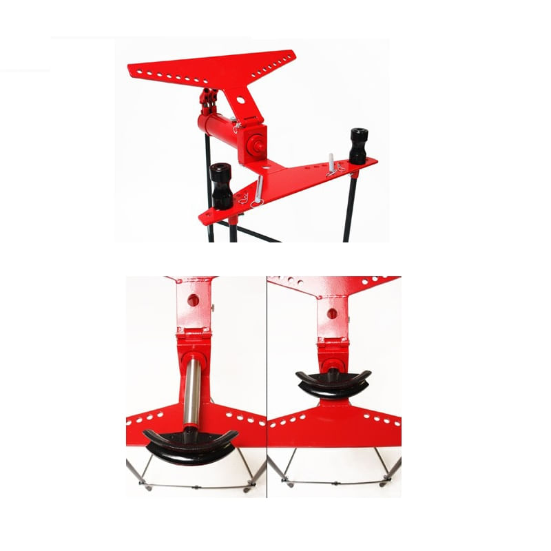 Casa si Gradina - Constructii - Scule profesionale - Scule hidraulice - Stand hidraulic pentru indoit tevi Dema 24385, 16 tone, 9 piese - Infinity.ro