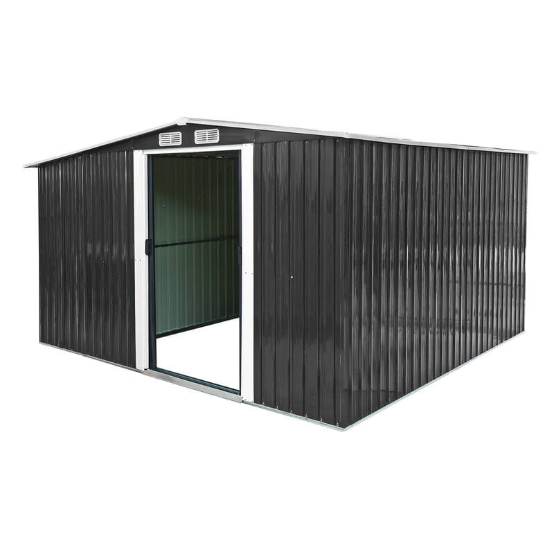 Casa si Gradina - Gradina si terasa - Casute de gradina - Magazie de depozitare pentru gradina XXL Dema 47096, 328 x 314 x 159 188 cm - Infinity.ro