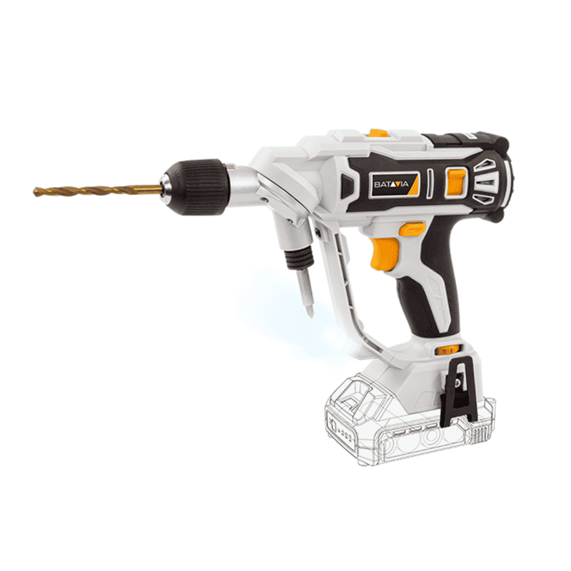 Casa si Gradina - Constructii - Scule electrice si accesorii - Masini de gaurit si insurubat - Masina de gaurit si insurubat fara acumulator Maxxpack Twin Batavia 7063778, 18 V, 1500 rpm, 26 Nm - Infinity.ro