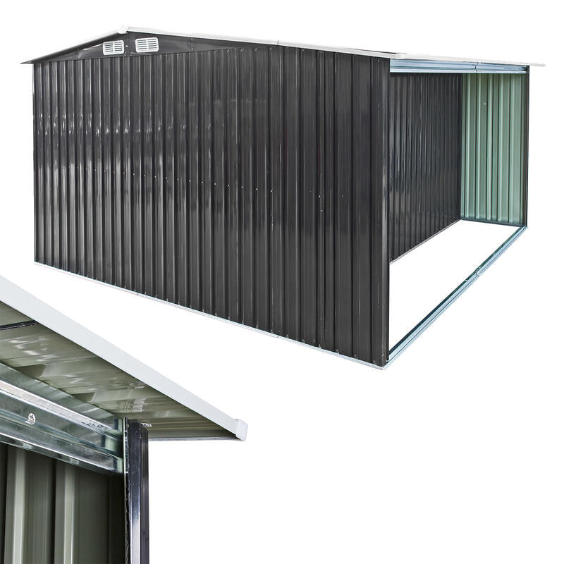 Casa si Gradina - Gradina si terasa - Casute de gradina - Magazie de depozitare pentru gradina XXL Dema 47096, 328 x 314 x 159 188 cm - Infinity.ro