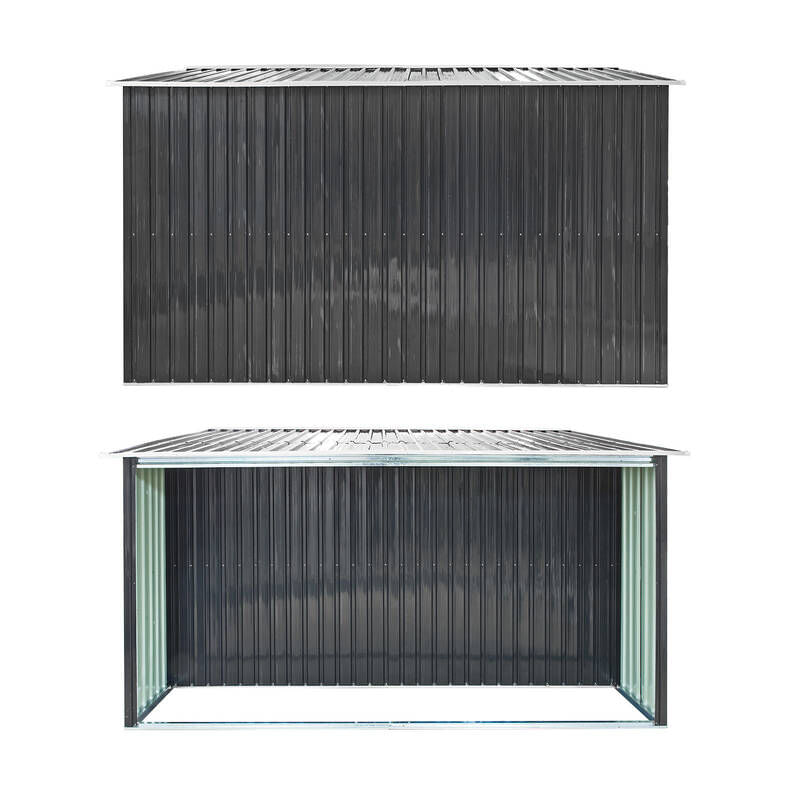 Casa si Gradina - Gradina si terasa - Casute de gradina - Magazie de depozitare pentru gradina XXL Dema 47096, 328 x 314 x 159 188 cm - Infinity.ro