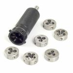 Casa si Gradina - Constructii - Scule electrice si accesorii - Scule multifunctionale si accesorii - Set filiere si suport Micromot Proxxon 24082, M3-M10, 7 piese - Infinity.ro