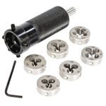 Casa si Gradina - Constructii - Scule electrice si accesorii - Scule multifunctionale si accesorii - Set filiere si suport Micromot Proxxon 24082, M3-M10, 7 piese - Infinity.ro