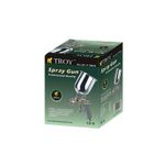 Casa si Gradina/Constructii/Vopsea si tencuieli/Pistoale si sisteme de vopsit si tencuit - Pistol de vopsit cu aer comprimat Troy 18671, 1000 ml, Ø1.5 mm - Infinity.ro