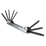 Casa si Gradina - Constructii - Scule de mana si unelte - Chei si truse chei - Set chei imbus Torx tip briceag Mannesmann 29036, T9-T40, 8 piese - Infinity.ro