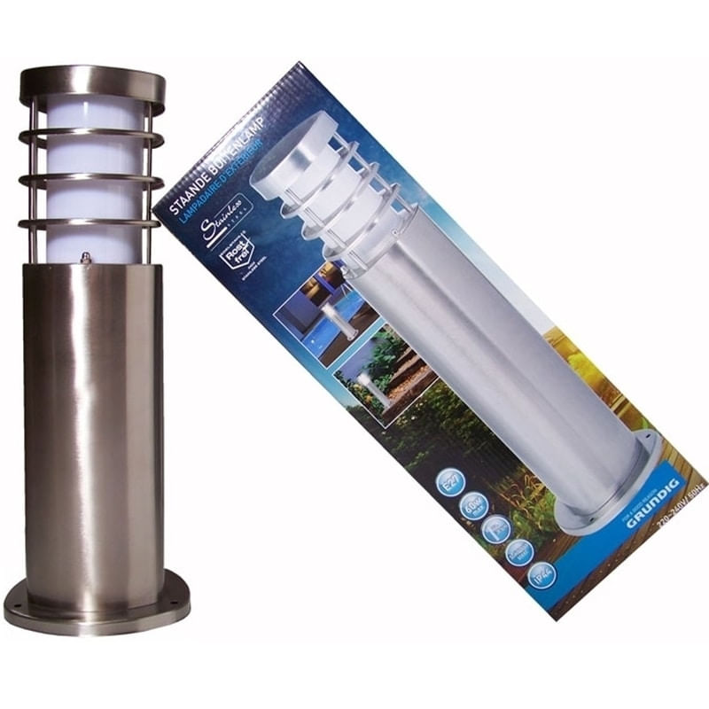 Casa si Gradina - Corpuri si surse de iluminat - Iluminat comercial si industrial - Proiectoare si lampi de lucru - Lampa de gradina Grundig 8711252515854, 60 W, 39 cm - Infinity.ro