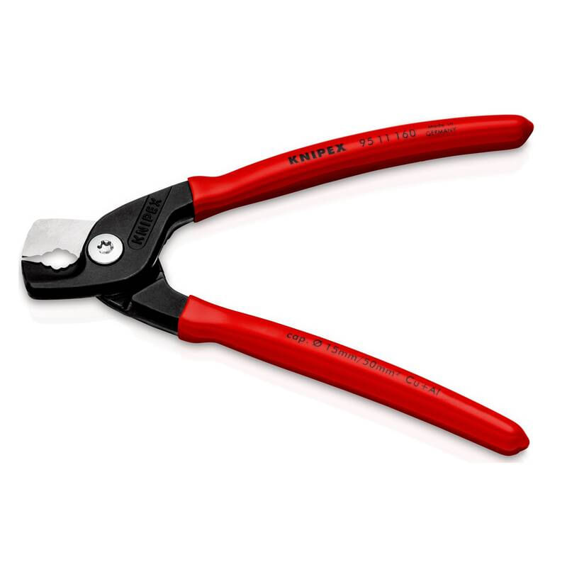 Casa si Gradina - Constructii - Scule de mana si unelte - Clesti si patenti - Foarfeca de taiat cabluri Knipex 95 11 160, 160 mm - Infinity.ro