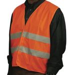Casa si Gradina - Constructii - Echipamente de lucru - Imbracaminte protectia muncii - Vesta reflectorizanta Mannesmann 01550, portocalie - Infinity.ro
