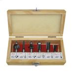 Casa si Gradina - Constructii - Scule electrice si accesorii - Accesorii pentru frezare - Set freze pentru lemn Guede 58315, Ø8 mm, 6 piese - Infinity.ro