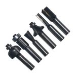 Casa si Gradina - Constructii - Scule electrice si accesorii - Accesorii pentru frezare - Set freze pentru lemn Guede 58315, Ø8 mm, 6 piese - Infinity.ro