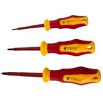 Casa si Gradina - Constructii - Scule de mana si unelte - Surubelnite - Set surubelnite electrician Troy 22311, 8 piese - Infinity.ro