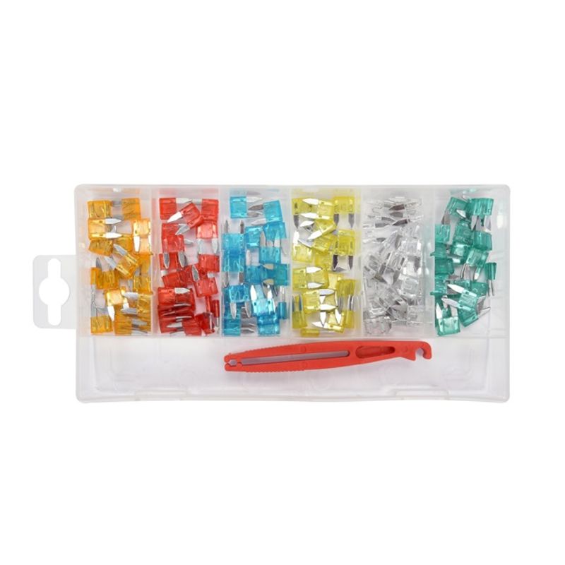 Auto si Moto - Electrice auto - Sigurante si accesorii - Set sigurante auto plate Vintec 74502, 93 piese - Infinity.ro