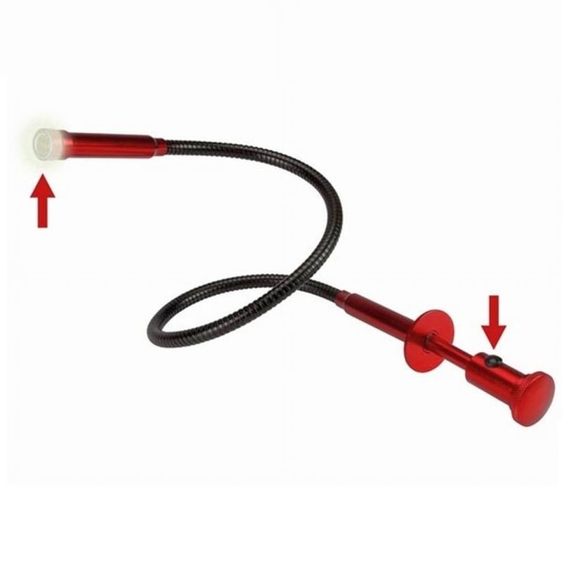 Auto si Moto - Reparatii si depanare - Scule auto - Scule si truse auto - Recuperator suruburi flexibil cu varf magnetic, gheare si LED Toolland HPUT6, 620 mm - Infinity.ro