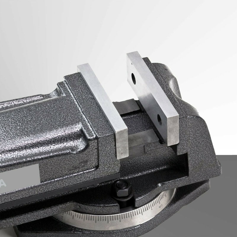 Casa si Gradina - Constructii - Scule electrice si accesorii - Menghine si cleme fixare - Menghina rotativa de precizie Dema 24430, 100 mm - Infinity.ro