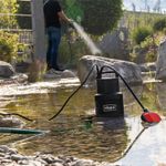 Casa si Gradina - Gradinarit si plante - Instalatii si accesorii pentru irigatii - Pompe apa - Pompa submersibila pentru apa murdara SWP800-2 Scheppach 5909507901, 750 W, 14000 L/h - Infinity.ro