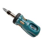 Casa si Gradina - Constructii - Scule de mana si unelte - Surubelnite - Set surubelnita clichet si biti Troy 22006, 12 in 1 - Infinity.ro