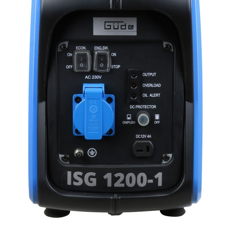 Casa si Gradina/Electrice/Generatoare electrice - Generator de curent pe benzina cu invertor ISG 1200-1 Guede 40719, 1300 W, 1.8 Cp - Infinity.ro