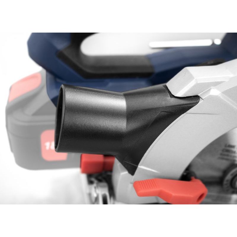 Casa si Gradina - Constructii - Scule electrice si accesorii - Fierastraie electrice - Fierastrau circular de mana fara acumulator Li-Ion KS 18-0 Guede 58517, 18 V, Ø150 mm, 4200 rpm - Infinity.ro