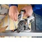 Casa si Gradina - Constructii - Scule electrice si accesorii - Fierastraie electrice - Fierastrau circular de mana THOR 1000 W cu 3 sine de ghidaj Batavia 7062432, 1000 W, 5300 rpm - Infinity.ro