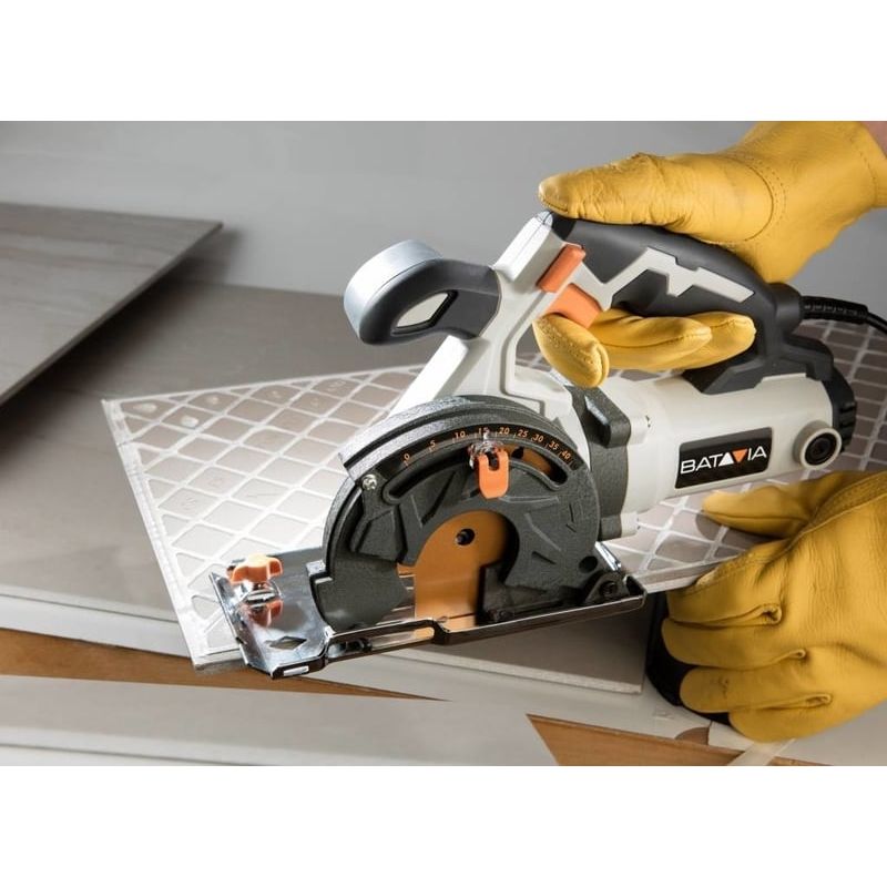 Casa si Gradina - Constructii - Scule electrice si accesorii - Fierastraie electrice - Fierastrau circular de mana THOR 1000 W cu 3 sine de ghidaj Batavia 7062432, 1000 W, 5300 rpm - Infinity.ro