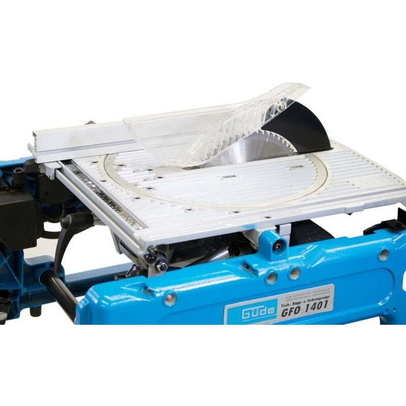 Casa si Gradina - Constructii - Scule electrice si accesorii - Fierastraie electrice - Fierastrau circular cu masa vertical GFO Guede 55174, 1400 W, Ø216 mm - Infinity.ro