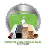 Casa si Gradina - Constructii - Scule electrice si accesorii - Fierastraie electrice - Fierastrau circular de masa multifunctional F210SMS Evolution 048-0008, 1200 W, Ø210 mm - Infinity.ro