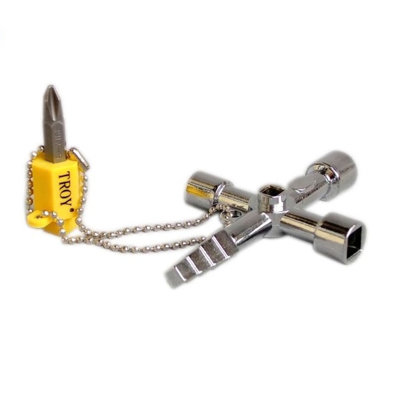 Casa si Gradina - Constructii - Scule de mana si unelte - Chei si truse chei - Cheie universala pentru tablouri Troy 24014, 7 in 1 - Infinity.ro