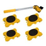 Casa si Gradina - Constructii - Depozitare, transport si protectie - Echipamente pentru transport si ridicat - Set de suporti pentru transportat si ridicat mobila Troy 90006, 300 Kg - Infinity.ro