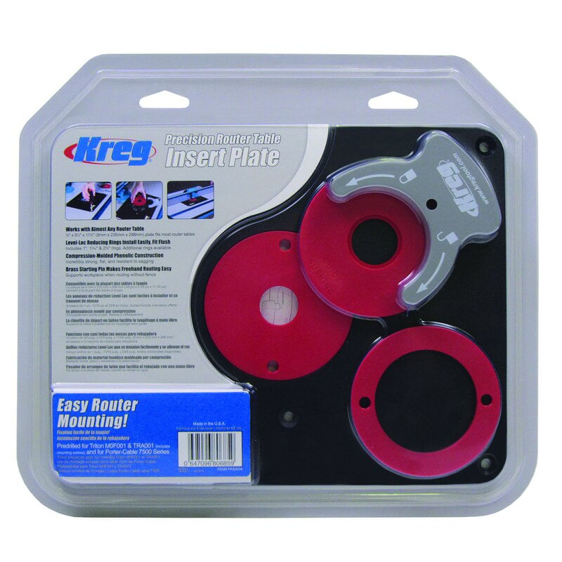 Casa si Gradina - Constructii - Scule electrice si accesorii - Accesorii pentru frezare - Placa de precizie pentru masina de frezat Kreg PRS4034, 298 x 235 mm - Infinity.ro