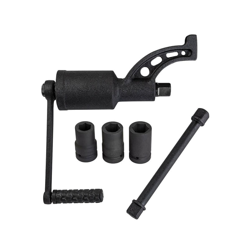 Casa si Gradina - Constructii - Scule de mana si unelte - Chei si truse chei - Cheie pentru roti camion Dema 22160, 3 tubulare - Infinity.ro