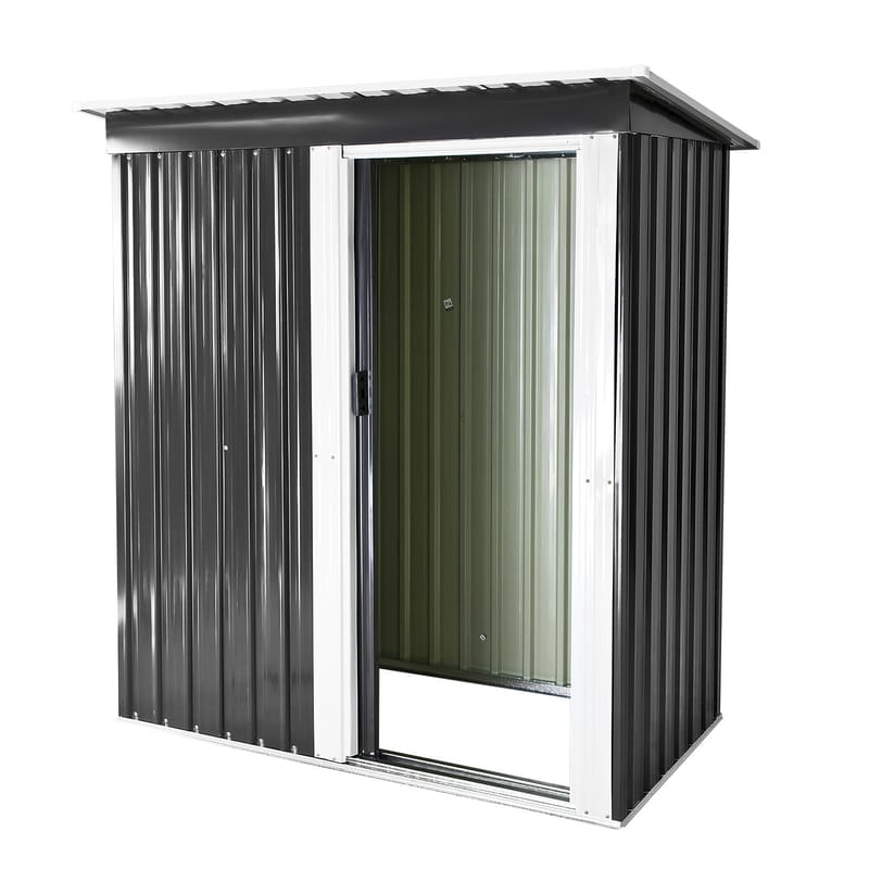 Casa si Gradina - Gradina si terasa - Casute de gradina - Magazie de depozitare pentru gradina Perth Dema 47095, 164 x 89 x 182 cm - Infinity.ro