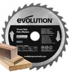 Casa si Gradina - Constructii - Scule electrice si accesorii - Accesorii fierastraie electrice - Disc pentru fierastrau circular, taiere lemn Evolution GW210TCT-30, Ø210x25.4 mm, 30 dinti - Infinity.ro
