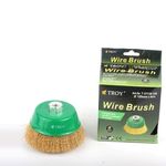 Casa si Gradina - Constructii - Scule electrice si accesorii - Accesorii polizare si slefuire - Perie de sarma tip cupa Troy 27710-65, 65 mm - Infinity.ro
