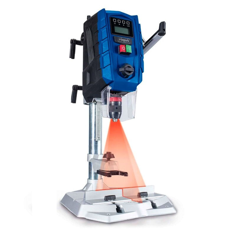 Casa si Gradina - Constructii - Scule electrice si accesorii - Masini de gaurit si insurubat - Masina de gaurit cu coloana de foraj DP60 Special Edition Scheppach 5906821904, 900 W - Infinity.ro