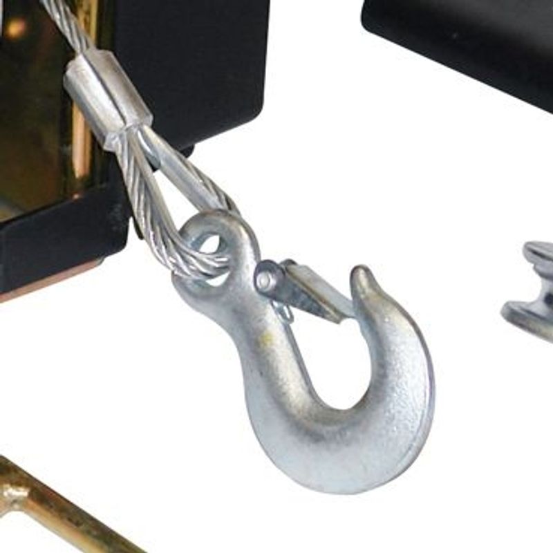 Auto si Moto - Piese auto si accesorii - Caroserie - Sisteme de tractare - Troliu electric Guede 55128, 1800 Kg, 12 V - Infinity.ro