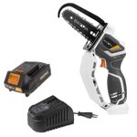 Casa si Gradina - Gradinarit si plante - Utilaje gradina - Fierastraie cu lant - Drujba electrica cu acumulator Nexxsaw Batavia 7063824, 18 V, 2 Ah, 3200 rpm - Infinity.ro