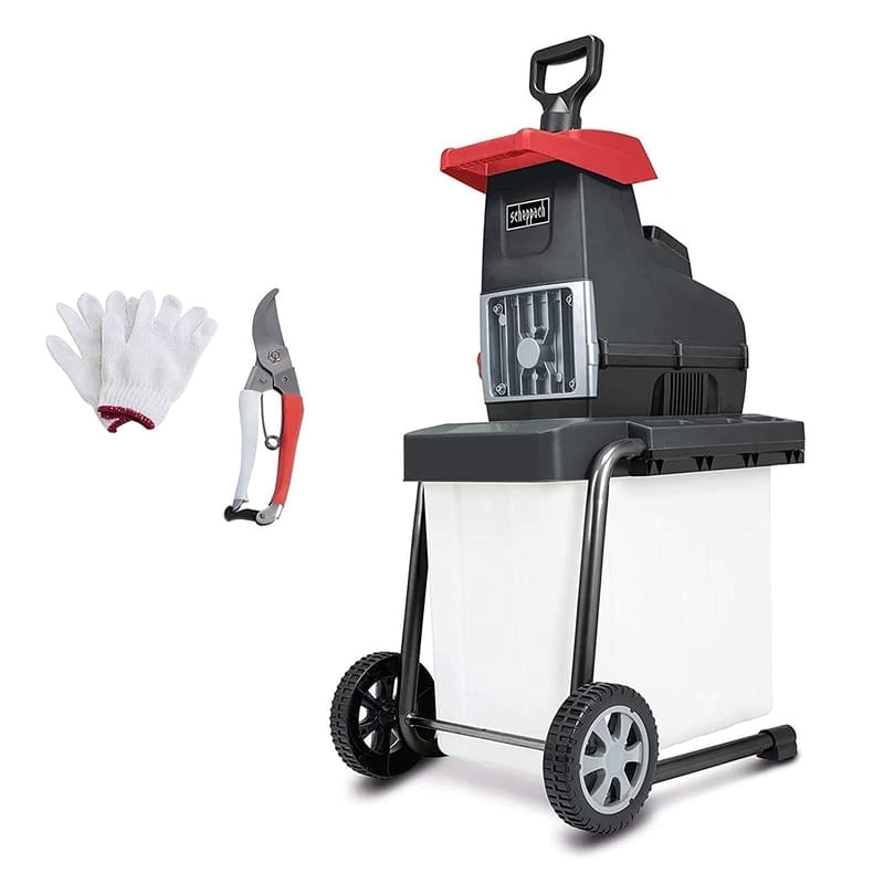 Casa si Gradina - Gradinarit si plante - Utilaje gradina - Aspiratoare, suflante si tocatoare - Tocator de gradina GS60 Scheppach 5904403901, 2800 W, Ø45 mm - Infinity.ro