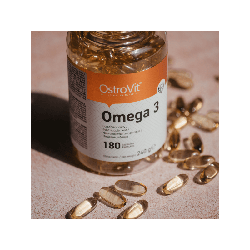 Ingrijire personala si Cosmetice - Sanatate si wellness - Suplimente alimentare - Vitamine si minerale - OstroVit Omega 3 1000mg 180 Capsule - Infinity.ro