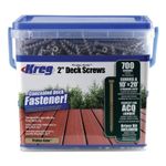 Casa si Gradina - Constructii - Feronerie si accesorii - Suruburi, dibluri si accesorii uz general - Set suruburi autofiletante Kreg SDK-C2W-700, 53 mm, 701 piese - Infinity.ro