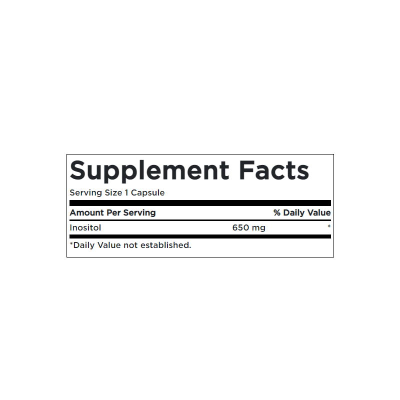 Ingrijire personala si Cosmetice - Sanatate si wellness - Suplimente alimentare - Vitamine si minerale - Swanson Inozitol, 650 mg, 100 capsule - Infinity.ro
