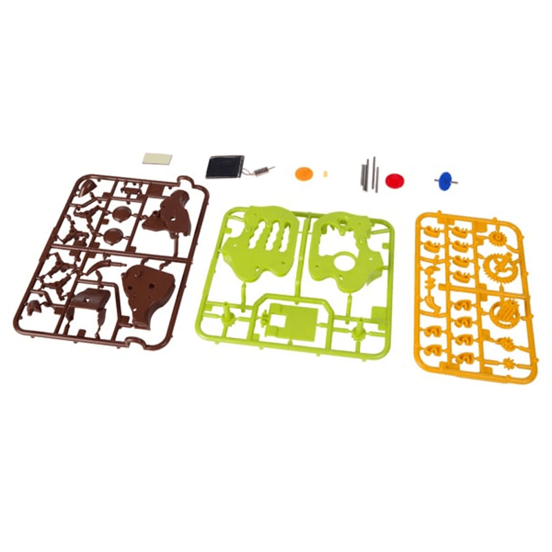 Jucarii, Copii si Bebe - Jucarii si jocuri - Vehicule si jucarii cu telecomanda - Roboti de jucarie - Set constructie robot solar Velleman KSR15, model mistret - Infinity.ro