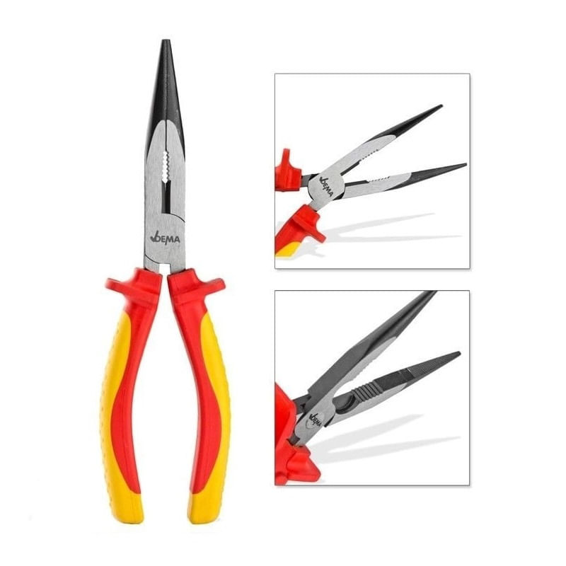 Casa si Gradina - Constructii - Scule de mana si unelte - Clesti si patenti - Set clesti pentru electrician ZGS 3IS Dema 20172, 3 piese - Infinity.ro