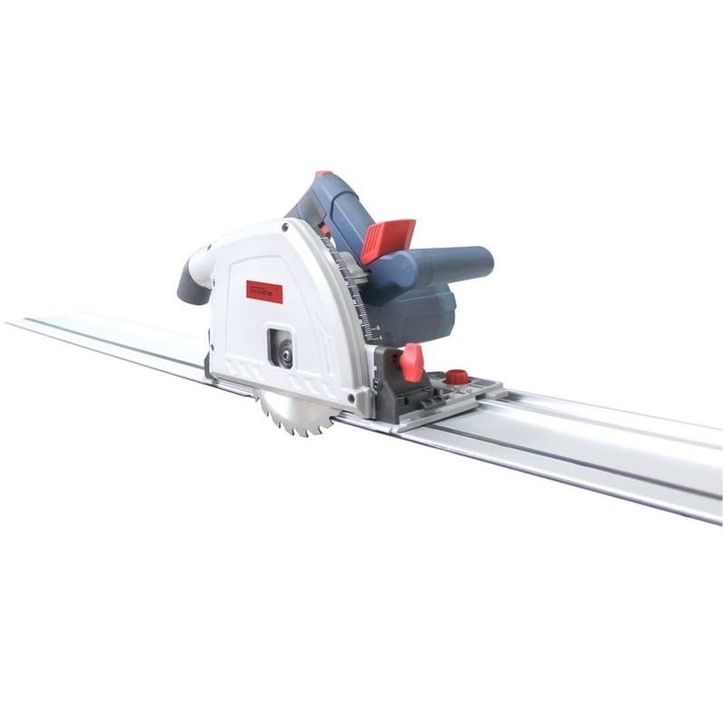 Casa si Gradina - Constructii - Scule electrice si accesorii - Fierastraie electrice - Fierastrau circular de mana cu sina de ghidaj TS 57-1400 KE SET Guede 58232, 1400 W, Ø165 mm - Infinity.ro