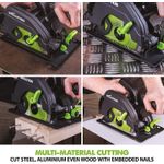 Casa si Gradina - Constructii - Scule electrice si accesorii - Fierastraie electrice - Fierastrau circular de mana F165CCSL Evolution 026-0008, 1200 W, O165 mm - Infinity.ro