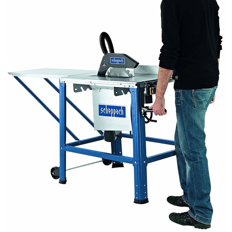 Casa si Gradina - Constructii - Scule electrice si accesorii - Fierastraie electrice - Fierastrau circular cu masa HS120o Scheppach 3901302915, 2200 W, Ø315 mm - Infinity.ro