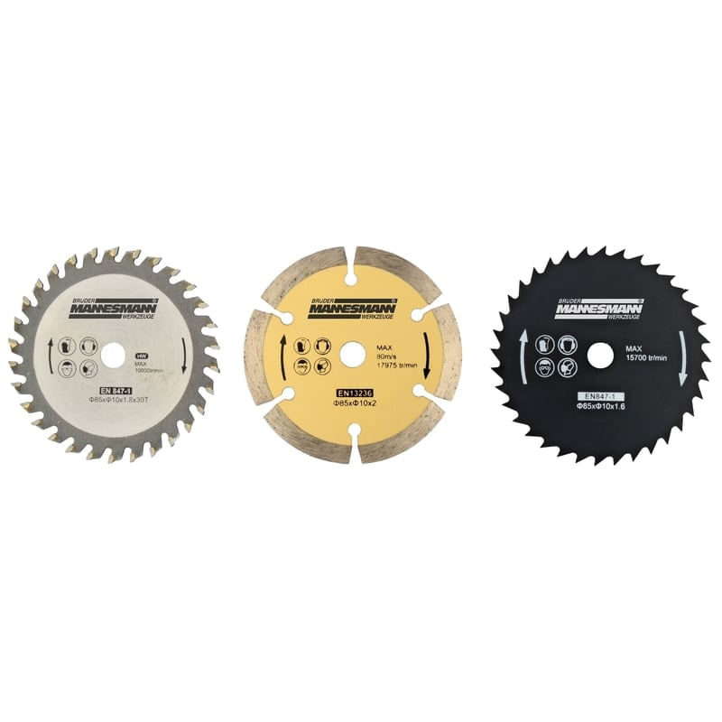 Casa si Gradina - Constructii - Scule electrice si accesorii - Fierastraie electrice - Fierastrau circular de mana XP-1 Pro Mannesmann 12891, 600 W, Ø85 mm - Infinity.ro