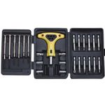 Casa si Gradina - Constructii - Scule de mana si unelte - Surubelnite - Trusa surubelnite de precizie si biti Wert 2240, 26 piese - Infinity.ro