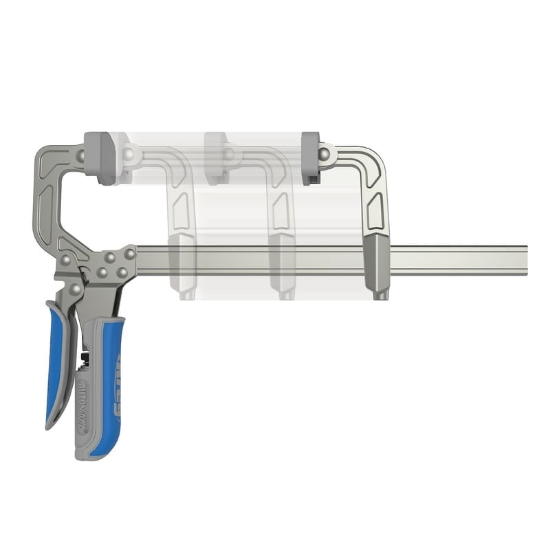 Casa si Gradina - Constructii - Scule electrice si accesorii - Menghine si cleme fixare - Menghina auto-reglabila tip F pentru lemn Kreg KSC16, 60x400 mm - Infinity.ro